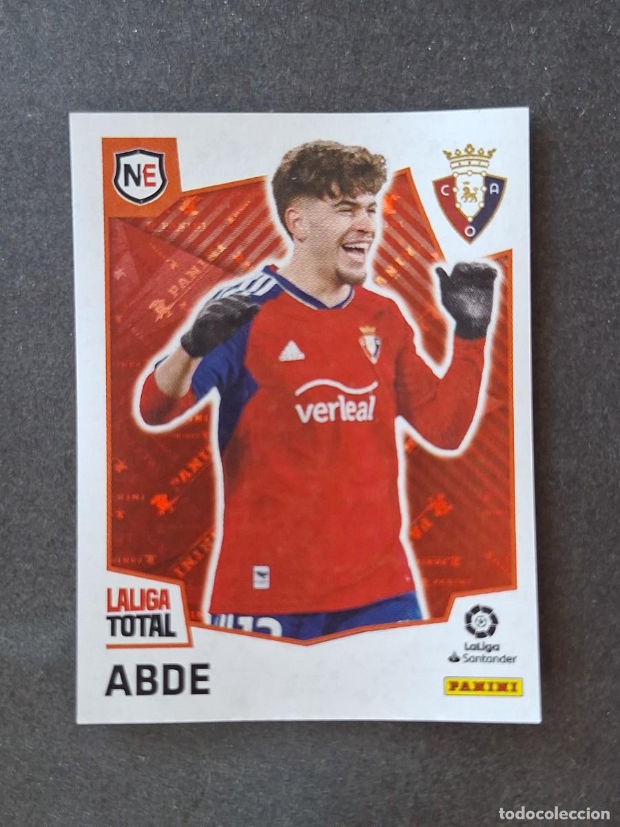 Cromos de f&uacute;tbol: L2 ABDE C. A. OSASUNA NEW ERA 464 PANINI LA LIGA TOTAL 2022 2023 22 23 NUNCA PEGADO