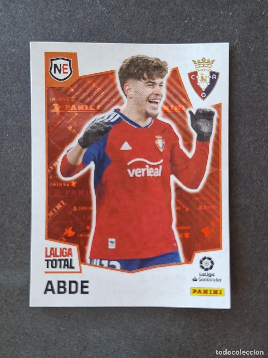 Cromos de f&uacute;tbol: L2 ABDE C. A. OSASUNA NEW ERA 464 PANINI LA LIGA TOTAL 2022 2023 22 23 NUNCA PEGADO