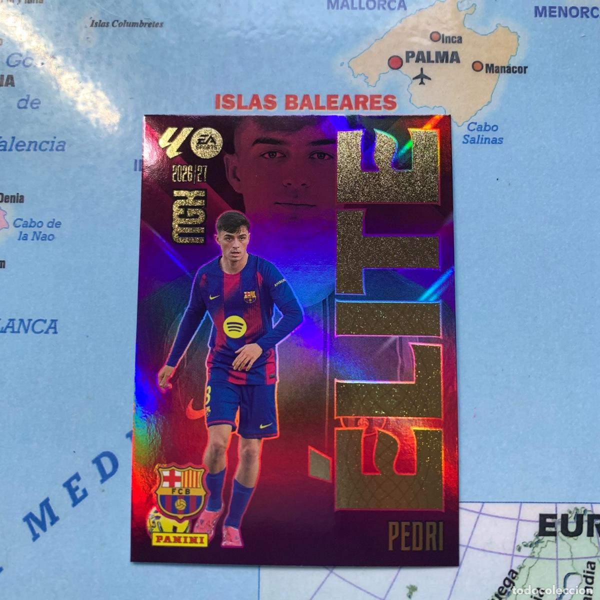 Cromos de f&uacute;tbol: Pedri elite n&uacute;mero 15 Del Barcelona megacracks 26-27 2026-2027