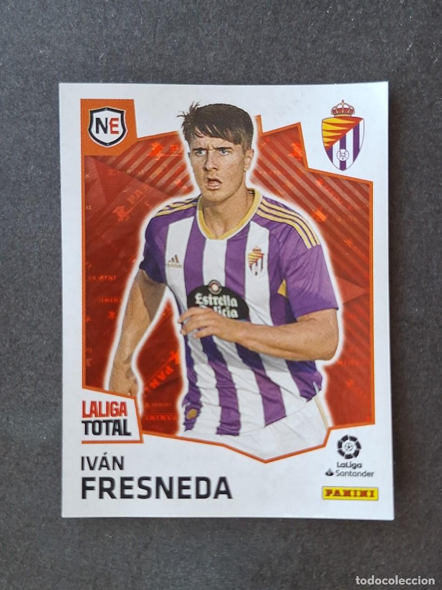 Cromos de f&uacute;tbol: L2 FRESNEDA REAL VALLADOLID NEW ERA 473 PANINI LA LIGA TOTAL 2022 2023 22 23 NUNCA PEGADO