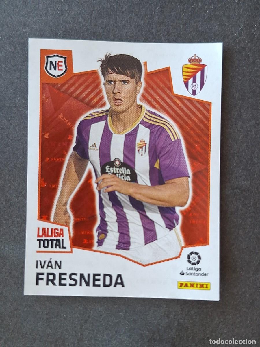 Cromos de f&uacute;tbol: L2 FRESNEDA REAL VALLADOLID NEW ERA 473 PANINI LA LIGA TOTAL 2022 2023 22 23 NUNCA PEGADO