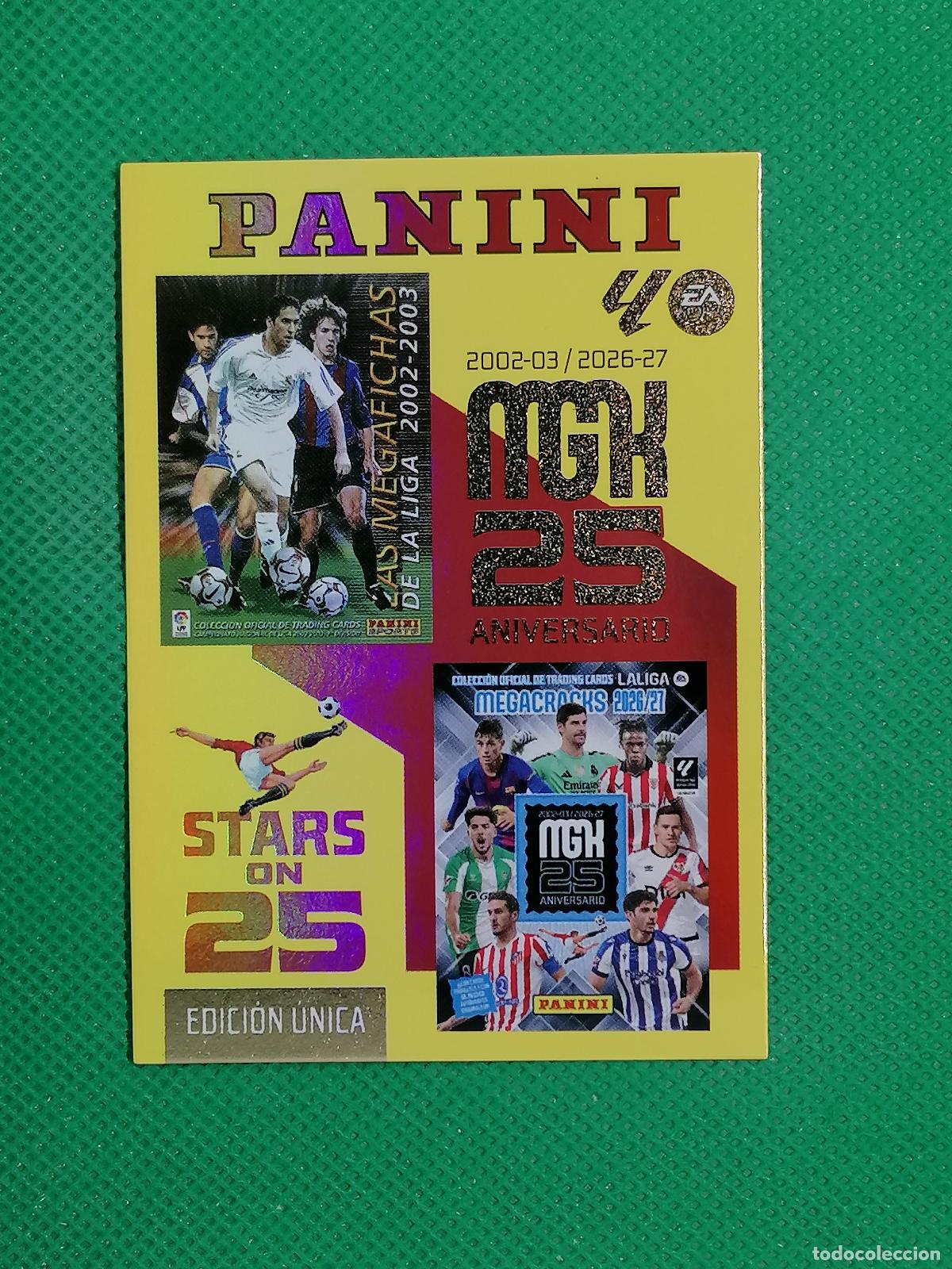 Cromos de f&uacute;tbol: 424 ALBUMES 2002 2026 STARS ON 25 EDICION UNICA ⚽ MEGACRACKS LIGA 2026 2027 26 27 ⚽