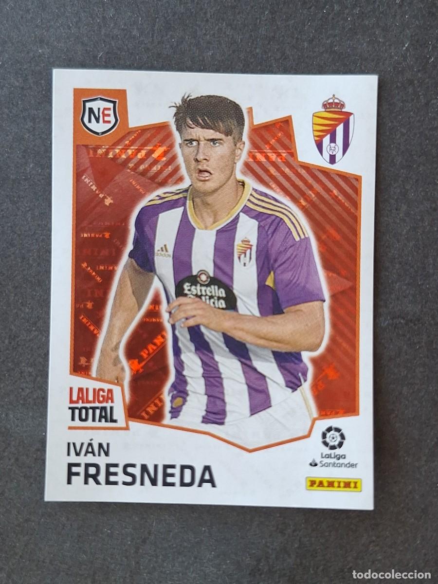 Cromos de f&uacute;tbol: L2 FRESNEDA REAL VALLADOLID NEW ERA 473 PANINI LA LIGA TOTAL 2022 2023 22 23 NUNCA PEGADO