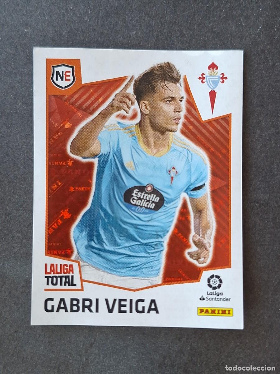 Cromos de f&uacute;tbol: L2 GABRI VEIGA CELTA DE VIGO NEW ERA 474 PANINI LA LIGA TOTAL 2022 2023 22 23 NUNCA PEGADO