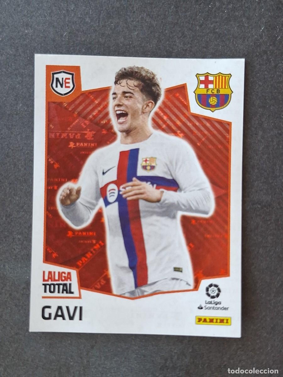 Football Stickers: L2 GAVI F. C. BARCELONA NEW ERA 475 PANINI LA LIGA TOTAL 2022 2023 22 23 NUNCA PEGADO