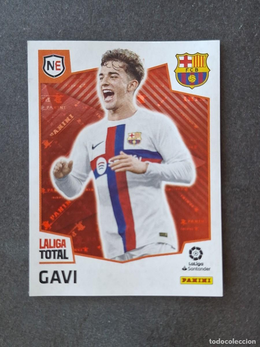 Football Stickers: L2 GAVI F. C. BARCELONA NEW ERA 475 PANINI LA LIGA TOTAL 2022 2023 22 23 NUNCA PEGADO