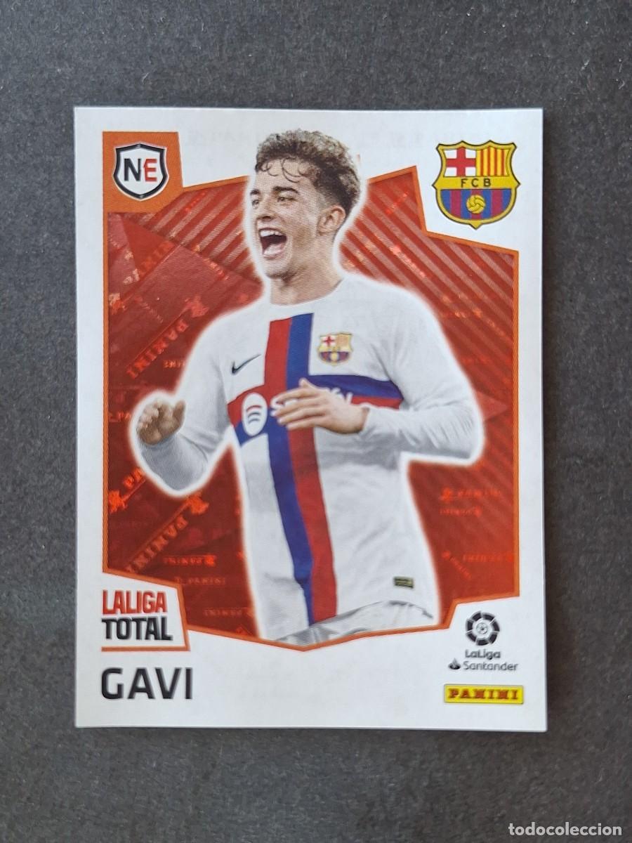 Football Stickers: L2 GAVI F. C. BARCELONA NEW ERA 475 PANINI LA LIGA TOTAL 2022 2023 22 23 NUNCA PEGADO