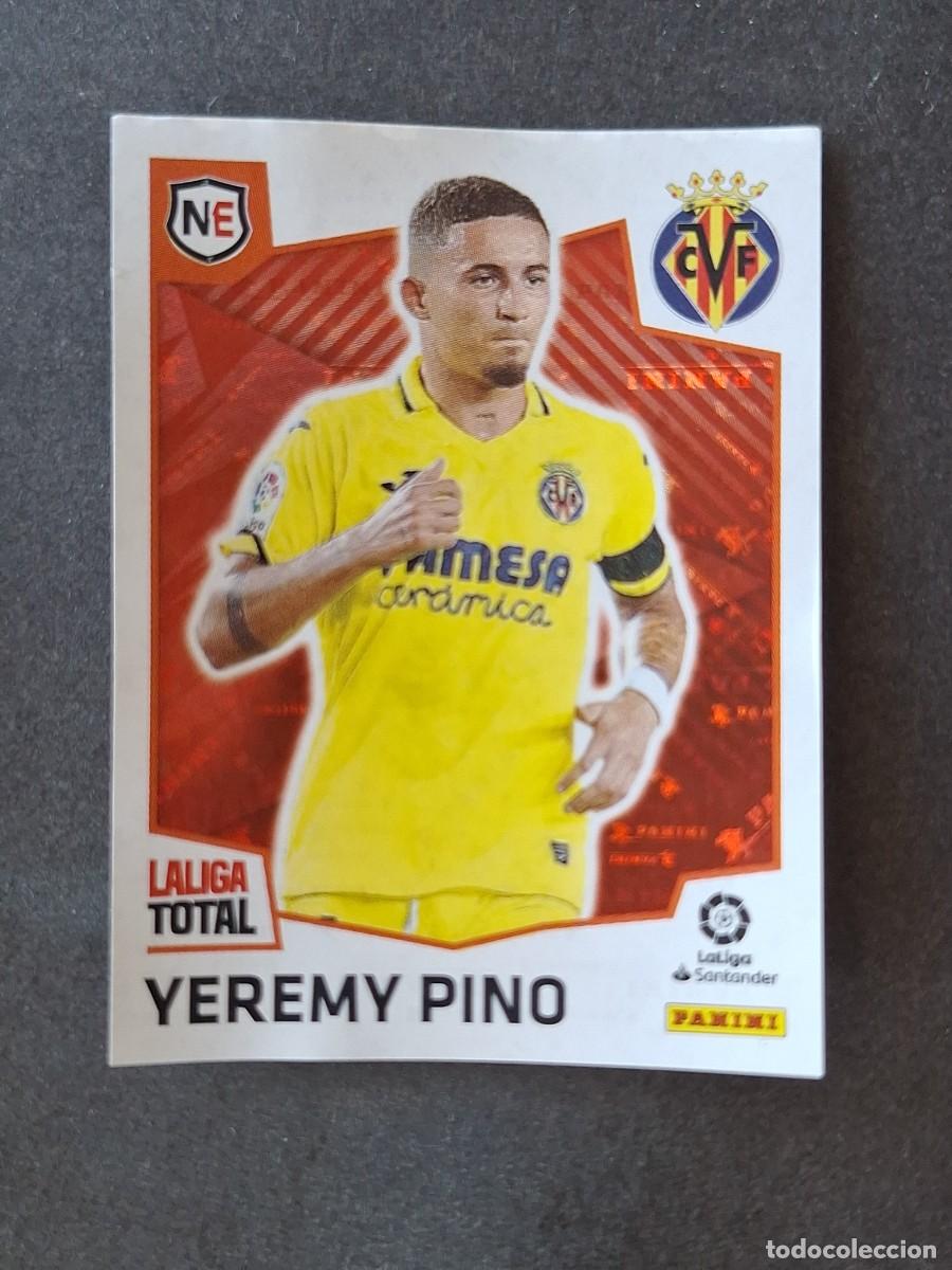 Cromos de f&uacute;tbol: L2 YEREMI PINO VILLARREAL C. F. NEW ERA 485 PANINI LA LIGA TOTAL 2022 2023 22 23 NUNCA PEGADO