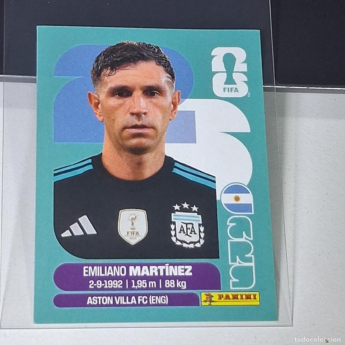 Cromos de f&uacute;tbol: B39 ARG 2 ARG2 EMILIANO MARTINEZ DIBU ARGENTINA ARG MUNDIAL FIFA WORLD CUP 2026 STICKER PANINI