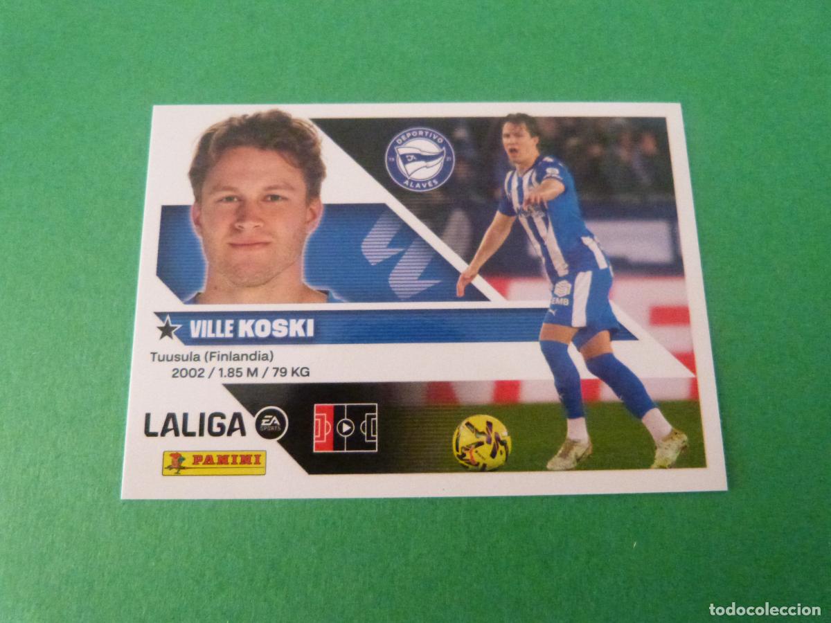 Cromos de f&uacute;tbol: CROMO FUTBOL KOSKI DEPORTIVO ALAVES SIN PEGAR N&ordm; 6 LIGA ESTE 2026-2027/26-27 PANINI