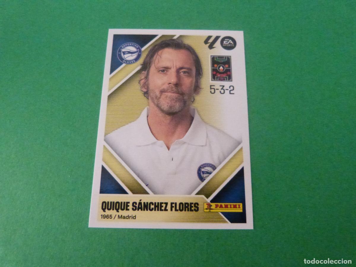 Cromos de f&uacute;tbol: CROMO FUTBOL QUIQUE SANCHEZ FLORES DEPORTIVO ALAVES SIN PEGAR N&ordm; 2 LIGA ESTE 2026-2027/26-27 PANINI