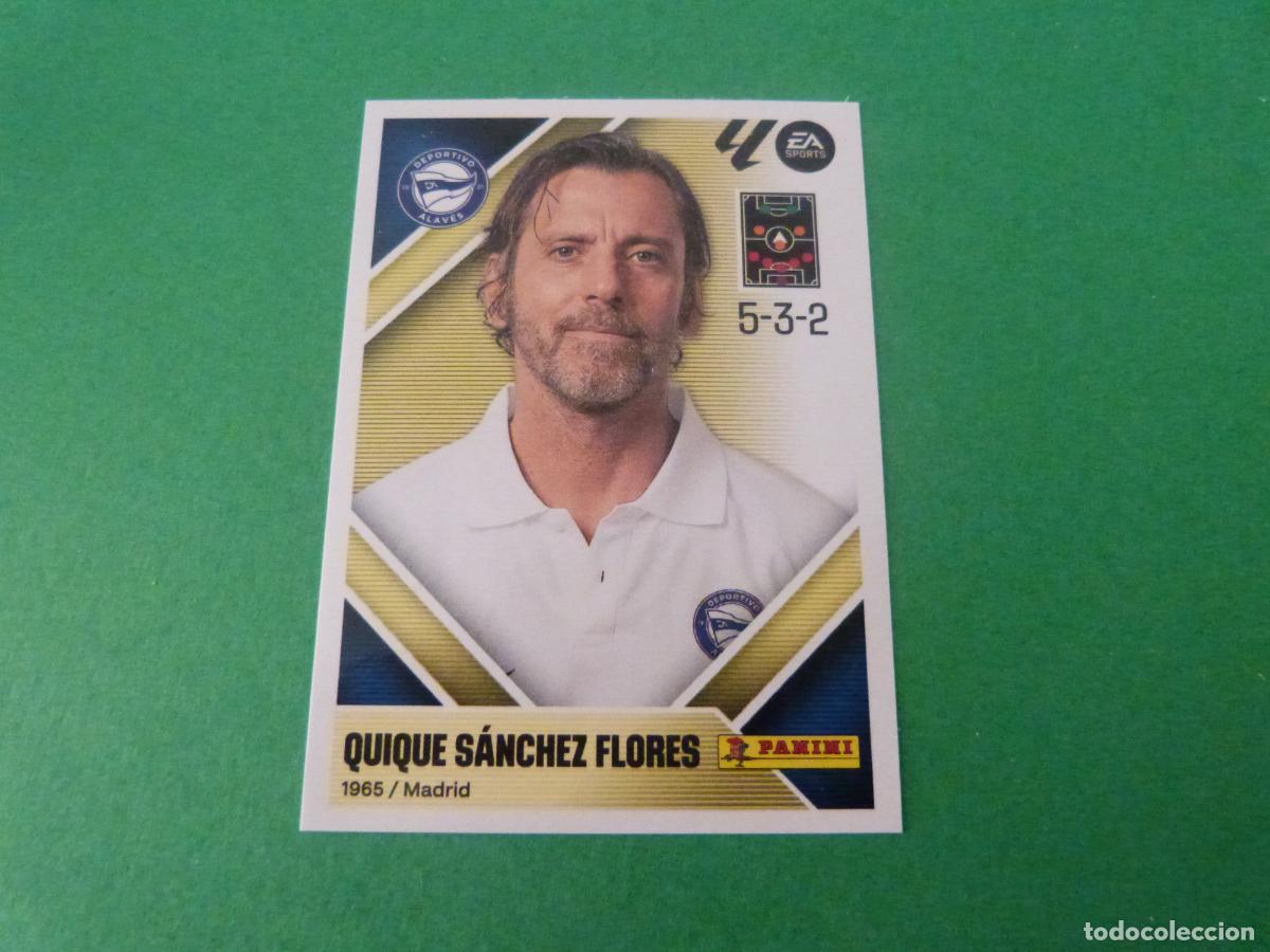 Cromos de f&uacute;tbol: CROMO FUTBOL QUIQUE SANCHEZ FLORES DEPORTIVO ALAVES SIN PEGAR N&ordm; 2 LIGA ESTE 2026-2027/26-27 PANINI