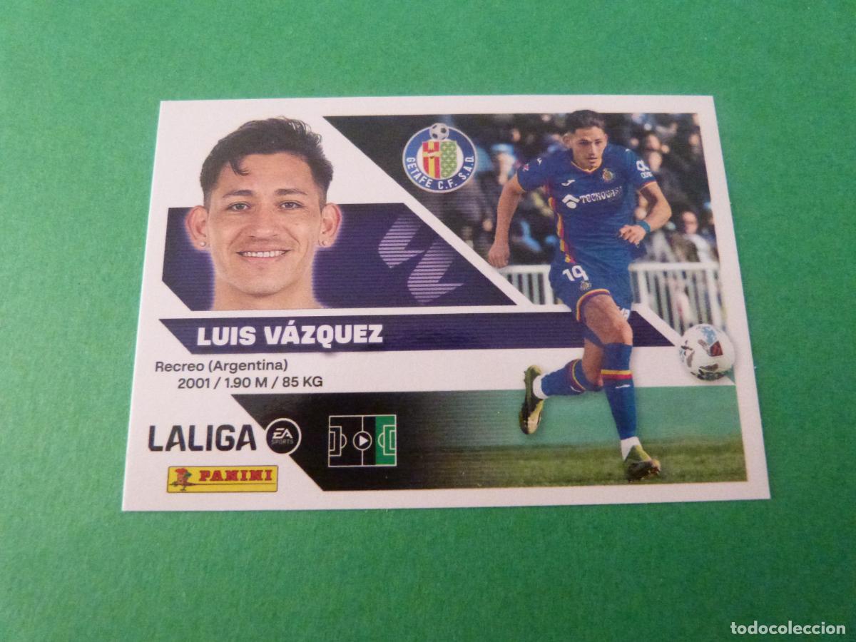Cromos de f&uacute;tbol: CROMO FUTBOL LUIS VAZQUEZ GETAFE C.F. SIN PEGAR N&ordm; 19 LIGA ESTE 2026-2027/26-27 PANINI