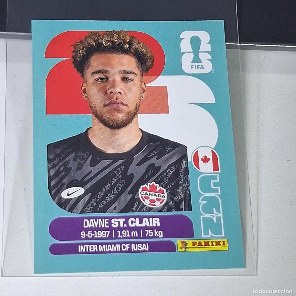 Cromos de f&uacute;tbol: B39 CAN 2 CAN2 DAYNE ST CLAIR CANADA MUNDIAL FIFA WORLD CUP 2026 STICKER PANINI