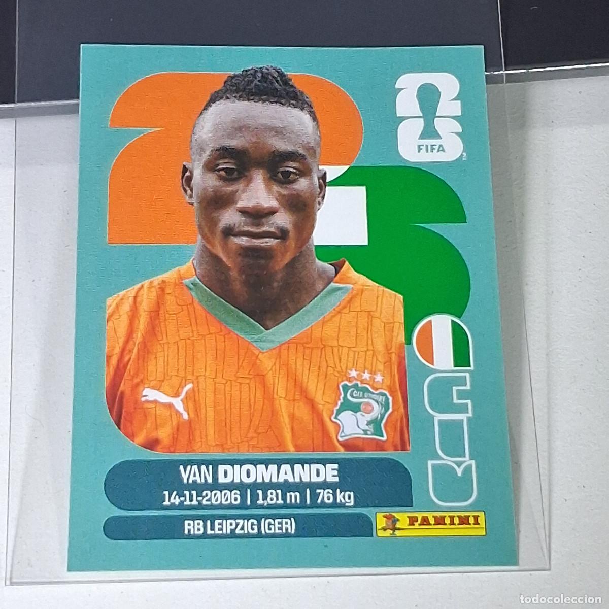 Cromos de f&uacute;tbol: B39 CIV18 YAN DIOMANDE 18 COSTA DE MARFIL CIV MUNDIAL FIFA WORLD CUP 2026 STICKER PANINI