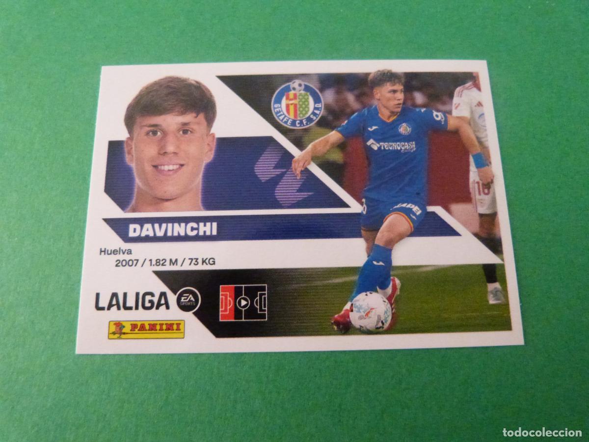 Cromos de f&uacute;tbol: CROMO FUTBOL DAVINCHI GETAFE C.F. SIN PEGAR N&ordm; 10 LIGA ESTE 2026-2027/26-27 PANINI