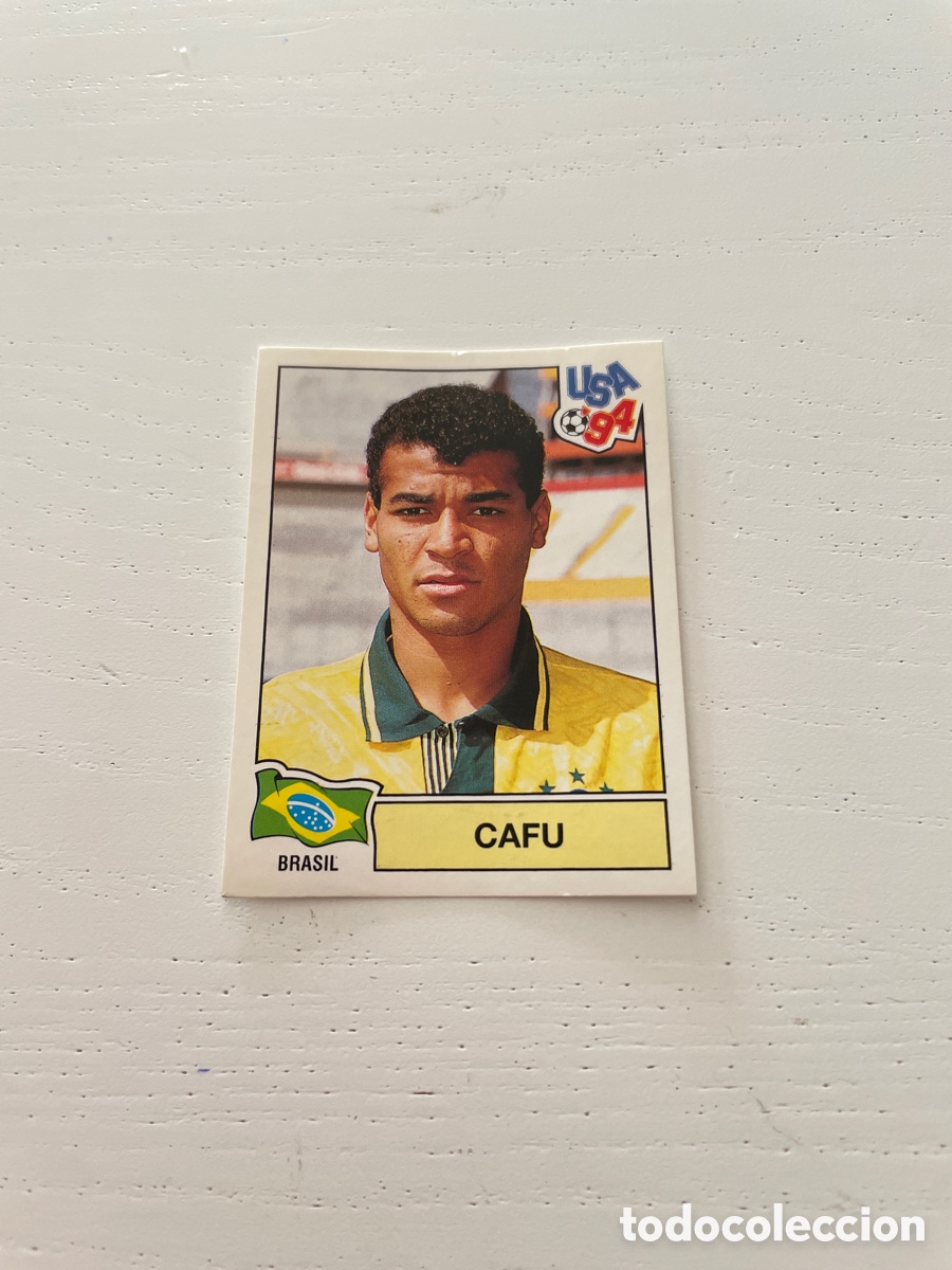 Fu&szlig;ball-Sticker: USA 94 cromo 94 CAFU sin pegar Panini