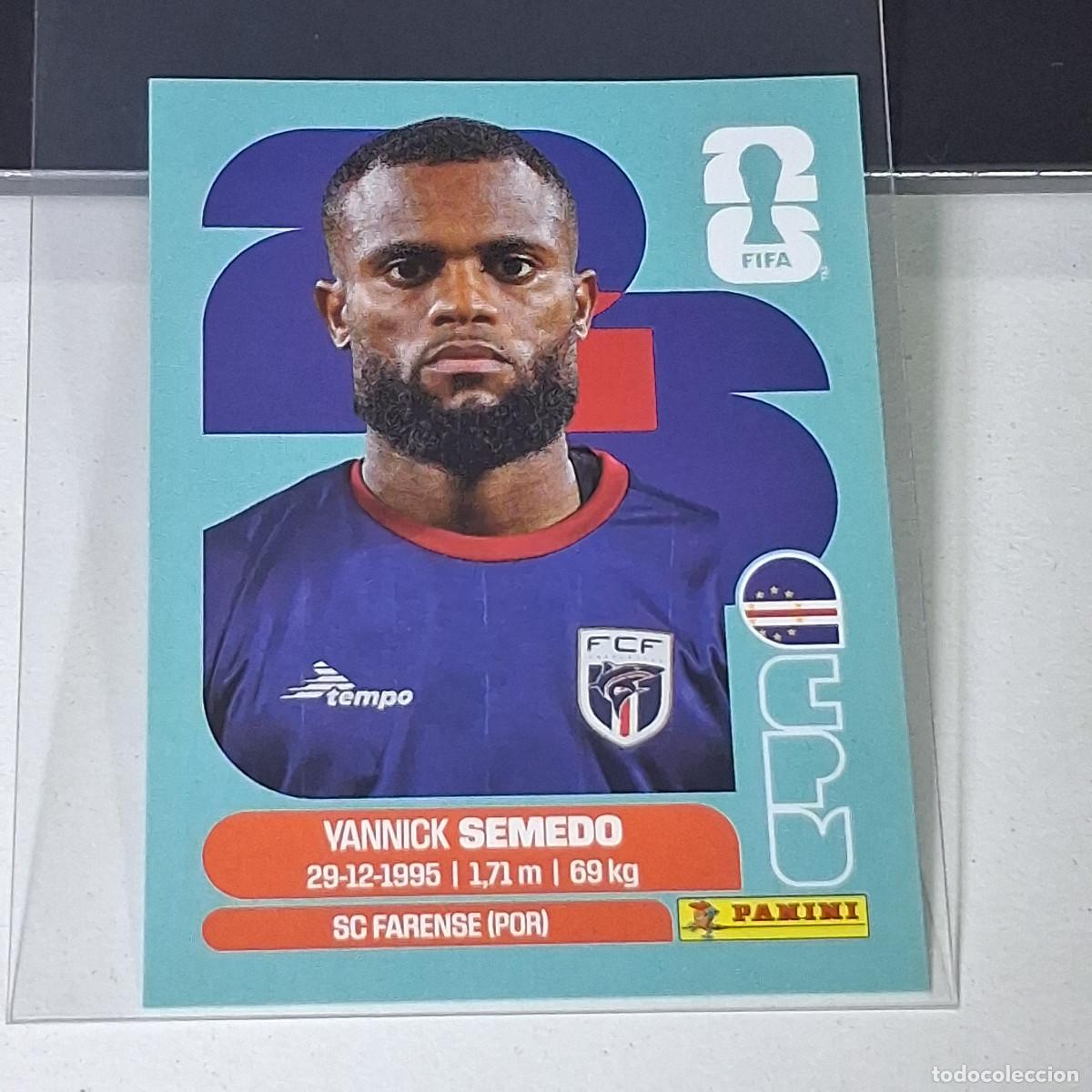 Cromos de f&uacute;tbol: B39 CPV 9 CPV9 YANNICK SEMEDO CABO VERDE CAPE MUNDIAL FIFA WORLD CUP 2026 STICKER PANINI