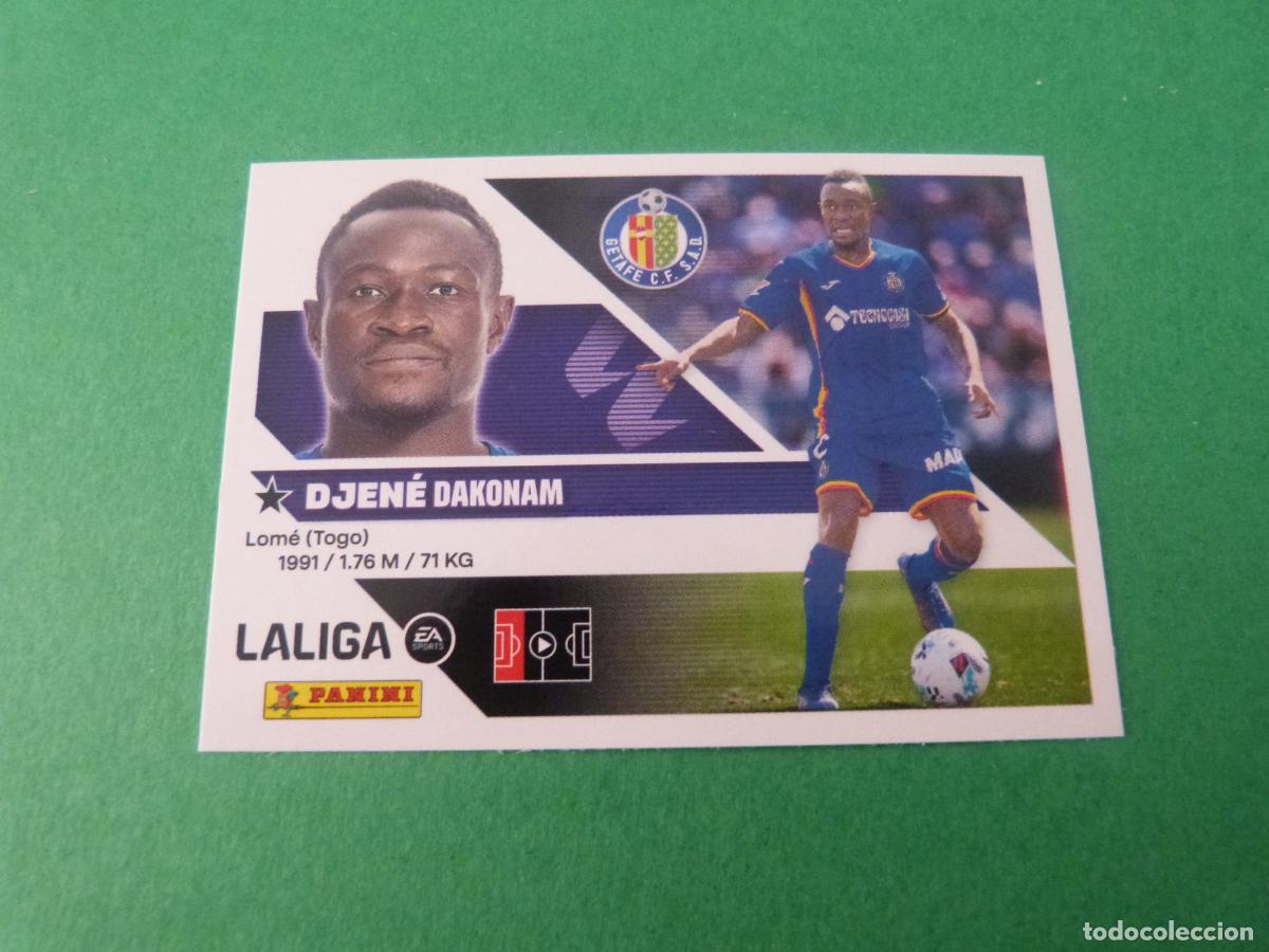 Cromos de f&uacute;tbol: CROMO FUTBOL DJENE GETAFE C.F. SIN PEGAR N&ordm; 6 LIGA ESTE 2026-2027/26-27 PANINI