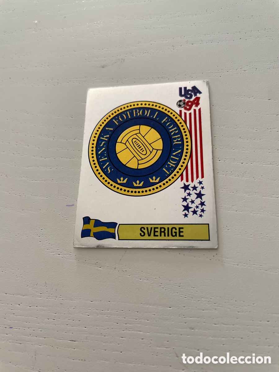 Cromos de Futebol: USA 94 cromo 153 SVERIGE sin pegar Panini