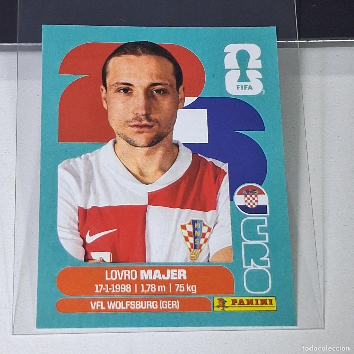 Cromos de Futebol: B39 CRO 12 CRO12 LOVRO MAJER CROACIA MUNDIAL FIFA WORLD CUP 2026 STICKER PANINI