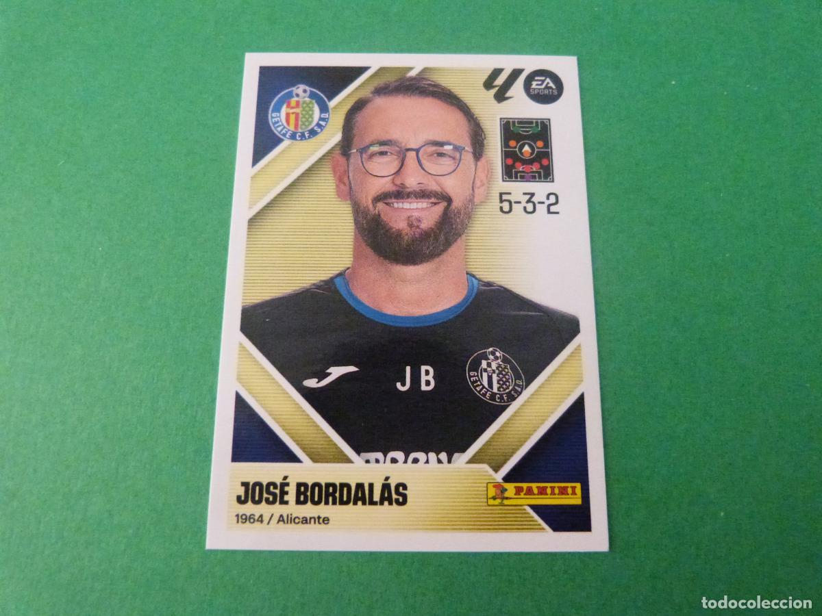 Fu&szlig;ball-Sticker: CROMO FUTBOL JOSE BORDALAS GETAFE C.F. SIN PEGAR N&ordm; 2 LIGA ESTE 2026-2027/26-27 PANINI