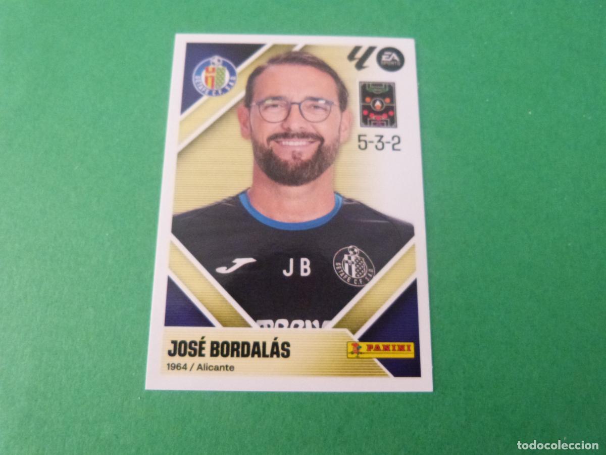 Cromos de f&uacute;tbol: CROMO FUTBOL JOSE BORDALAS GETAFE C.F. SIN PEGAR N&ordm; 2 LIGA ESTE 2026-2027/26-27 PANINI