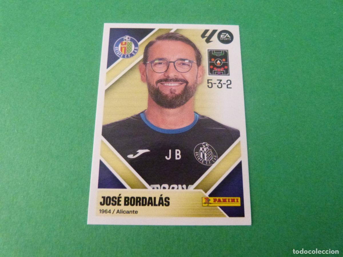 Cromos de f&uacute;tbol: CROMO FUTBOL JOSE BORDALAS GETAFE C.F. SIN PEGAR N&ordm; 2 LIGA ESTE 2026-2027/26-27 PANINI