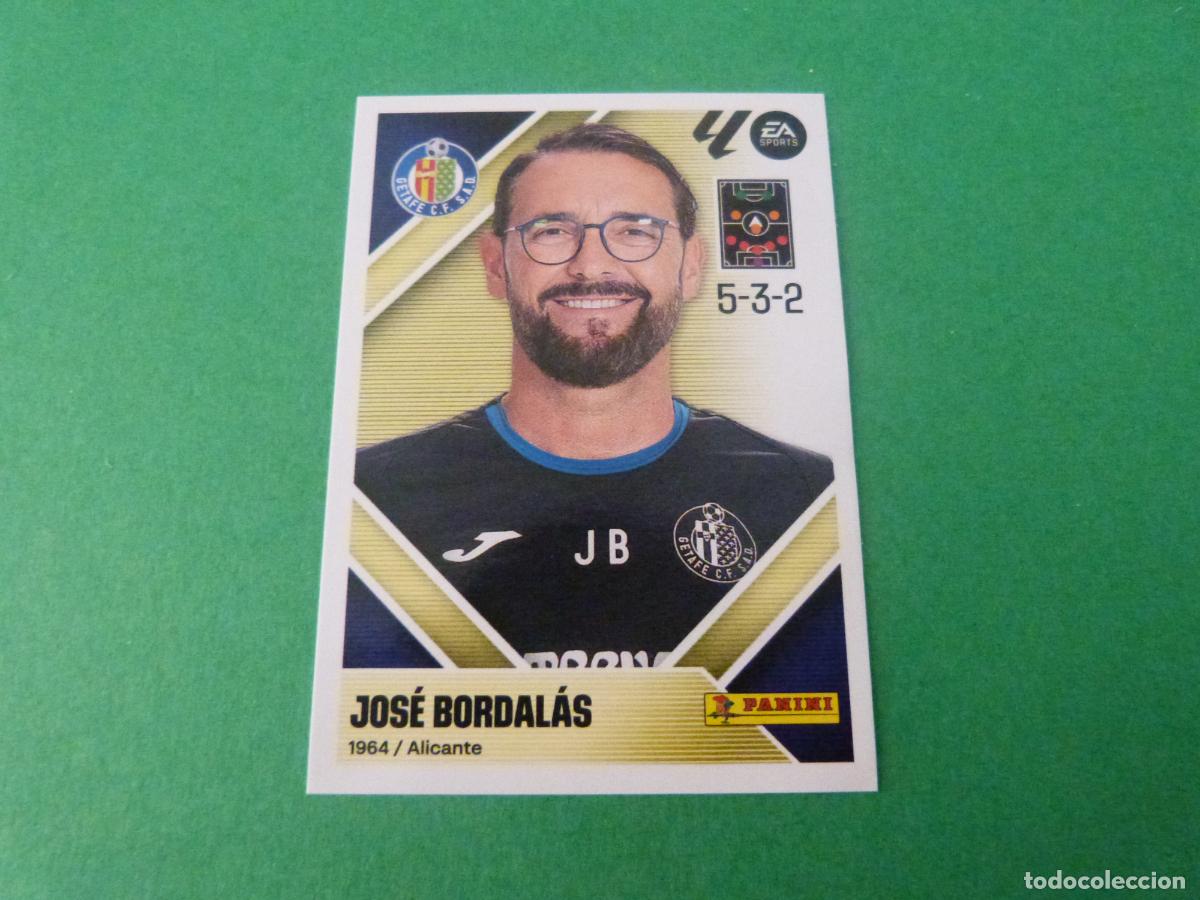 Cromos de f&uacute;tbol: CROMO FUTBOL JOSE BORDALAS GETAFE C.F. SIN PEGAR N&ordm; 2 LIGA ESTE 2026-2027/26-27 PANINI