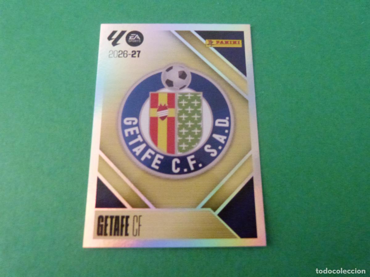 Cromos de Futebol: CROMO FUTBOL ESCUDO GETAFE C.F. SIN PEGAR N&ordm; 1 LIGA ESTE 2026-2027/26-27 PANINI