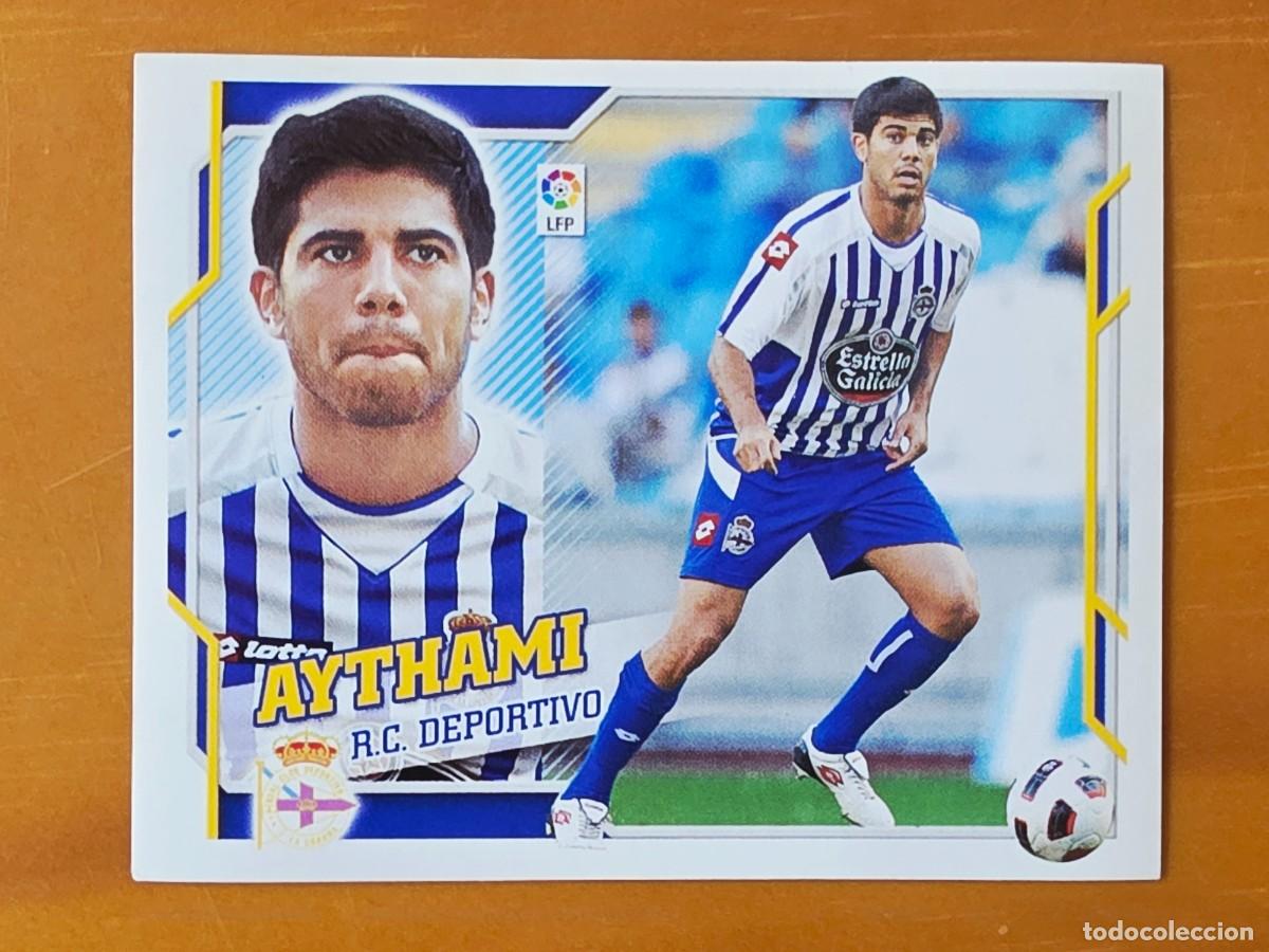 Football Stickers: 7 C Aythami, Deportivo de la Coru&ntilde;a, Coloca, Panini Ediciones Liga Este 2010 2011 10 11