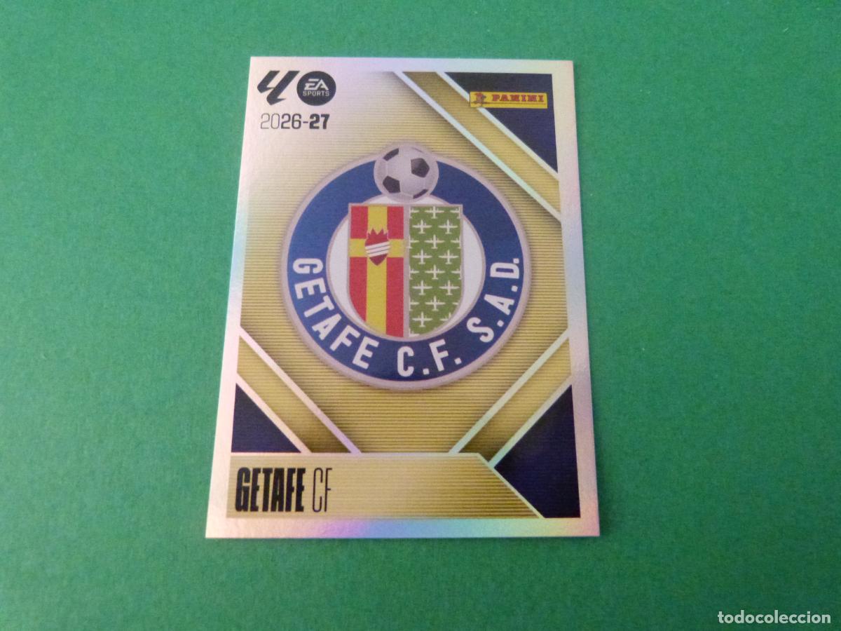 Football Stickers: CROMO FUTBOL ESCUDO GETAFE C.F. SIN PEGAR N&ordm; 1 LIGA ESTE 2026-2027/26-27 PANINI