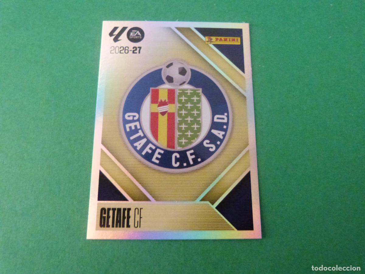 Football Stickers: CROMO FUTBOL ESCUDO GETAFE C.F. SIN PEGAR N&ordm; 1 LIGA ESTE 2026-2027/26-27 PANINI
