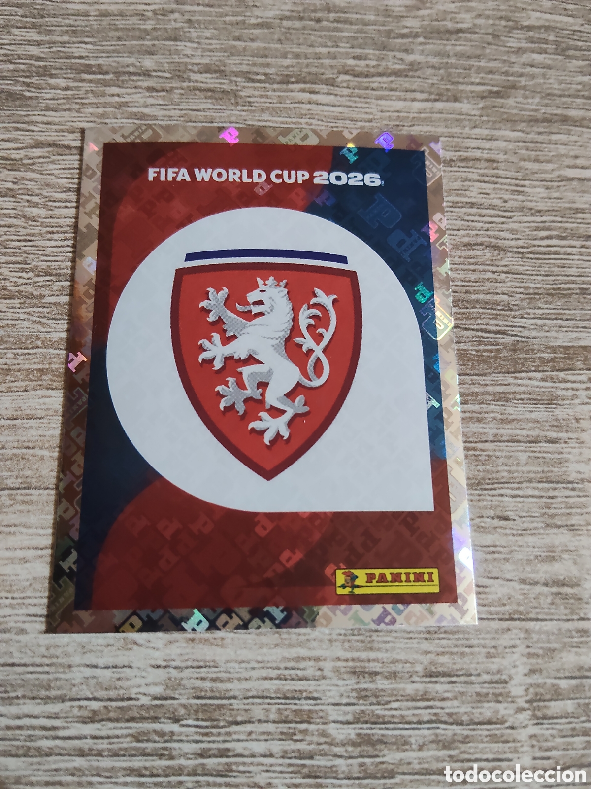 Football Stickers: Panini mundial 2026 CZE 1 escudo Republica Checa
