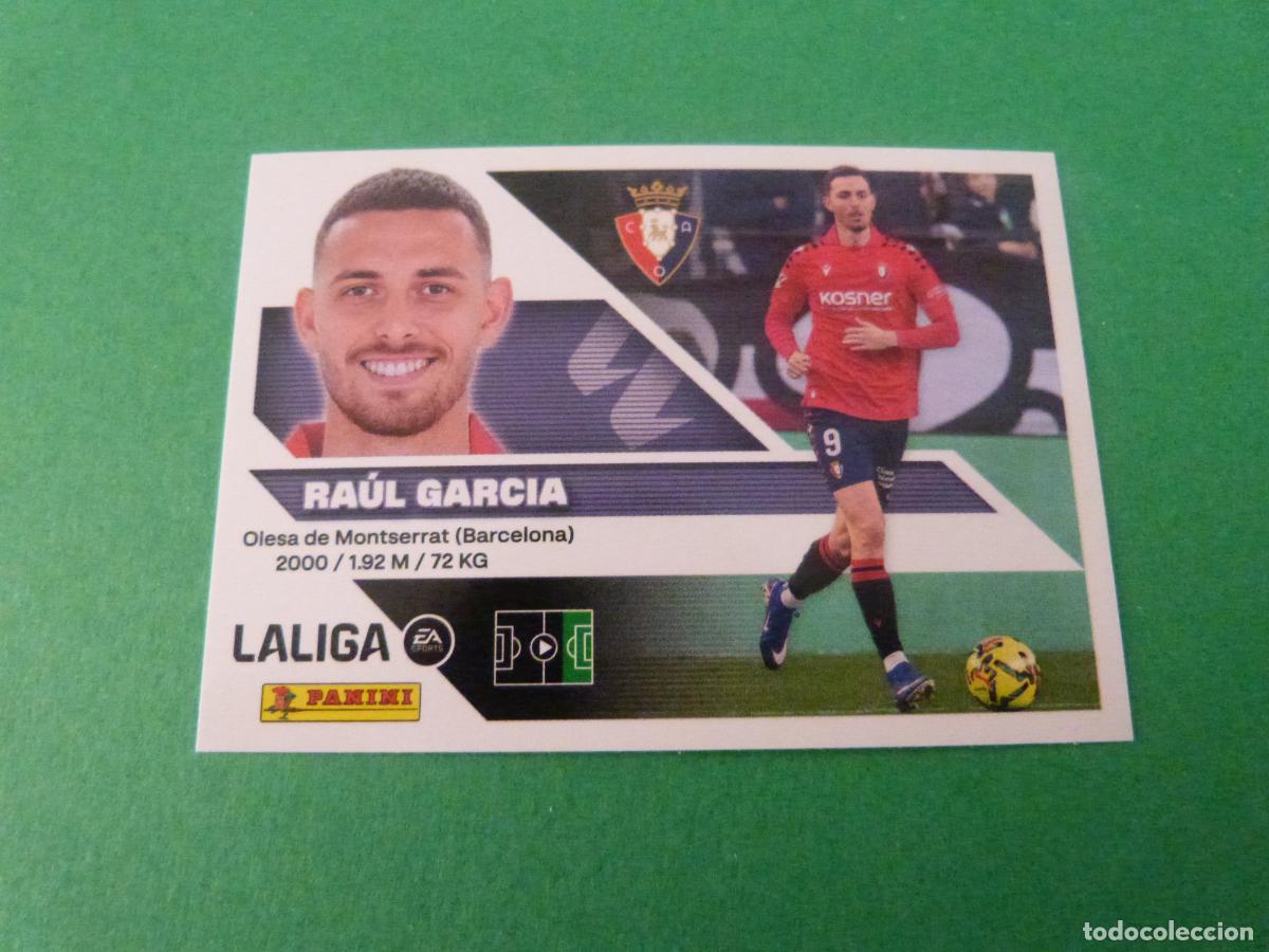Football Stickers: CROMO FUTBOL RAUL GARCIA AT. OSASUNA SIN PEGAR N&ordm; 18 LIGA ESTE 2026-2027/26-27 PANINI