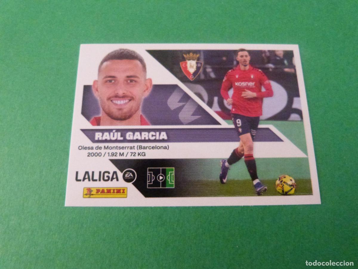 Football Stickers: CROMO FUTBOL RAUL GARCIA AT. OSASUNA SIN PEGAR N&ordm; 18 LIGA ESTE 2026-2027/26-27 PANINI