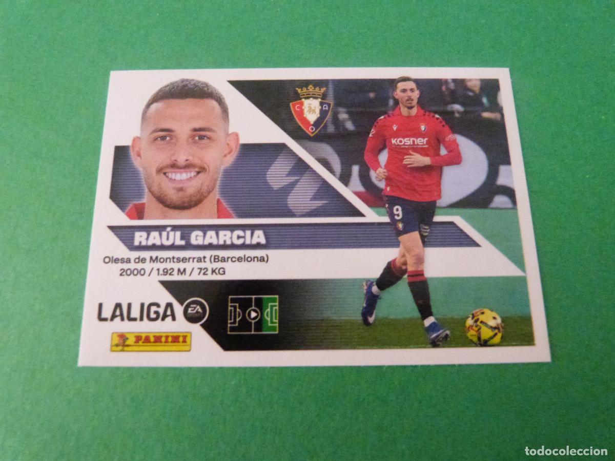 Football Stickers: CROMO FUTBOL RAUL GARCIA AT. OSASUNA SIN PEGAR N&ordm; 18 LIGA ESTE 2026-2027/26-27 PANINI
