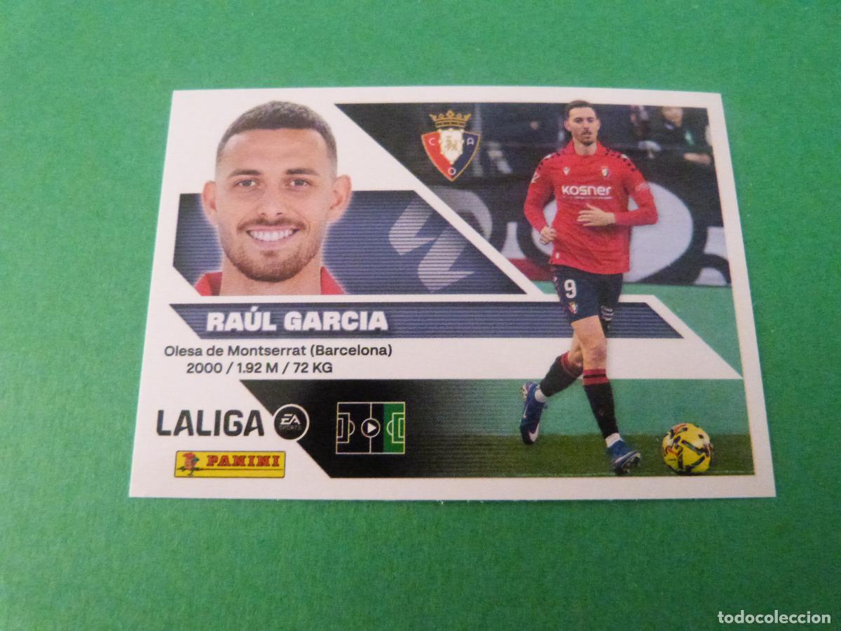 Football Stickers: CROMO FUTBOL RAUL GARCIA AT. OSASUNA SIN PEGAR N&ordm; 18 LIGA ESTE 2026-2027/26-27 PANINI