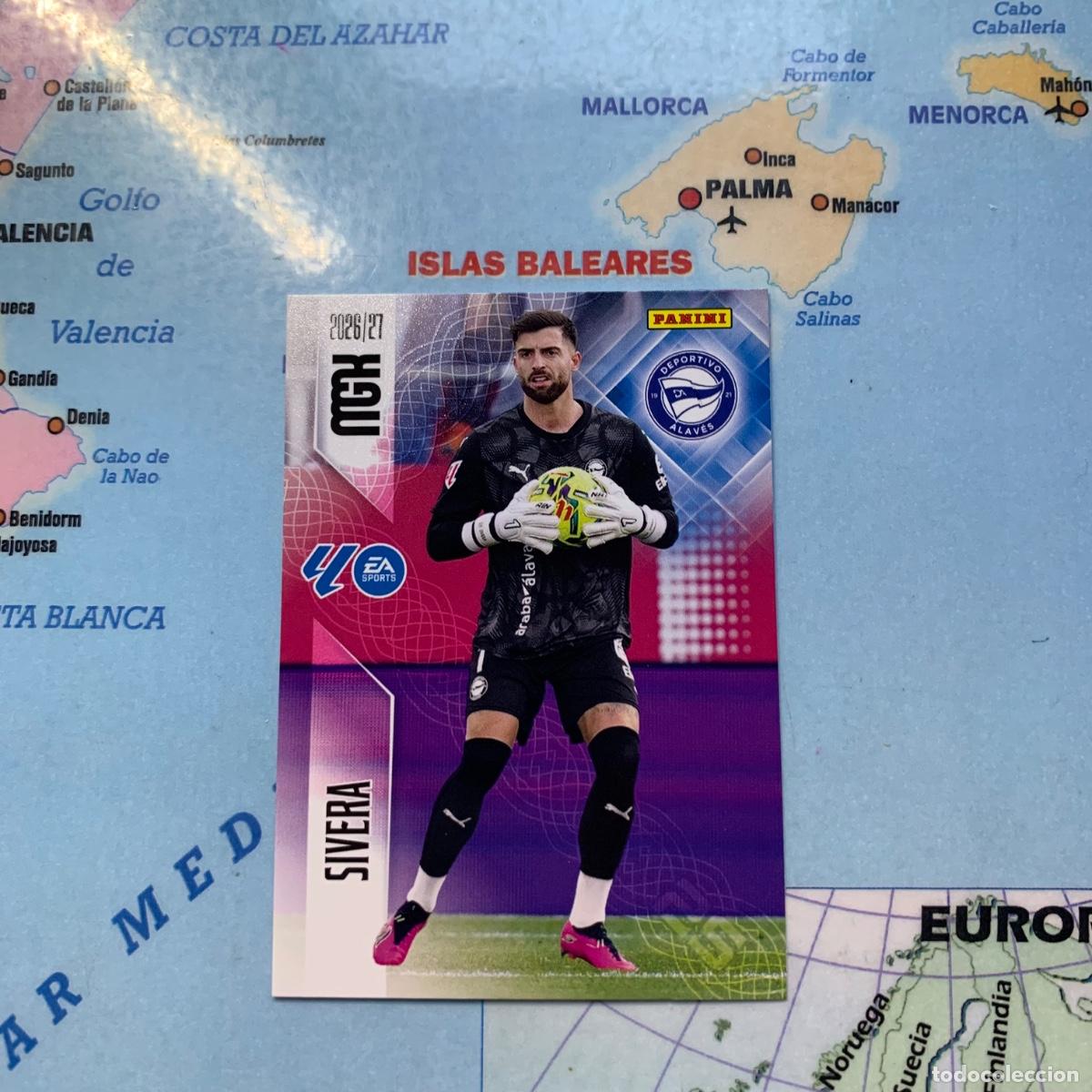 Football Stickers: Sivera n&uacute;mero 20 del Alav&eacute;s megacracks 26-27 2026-2027