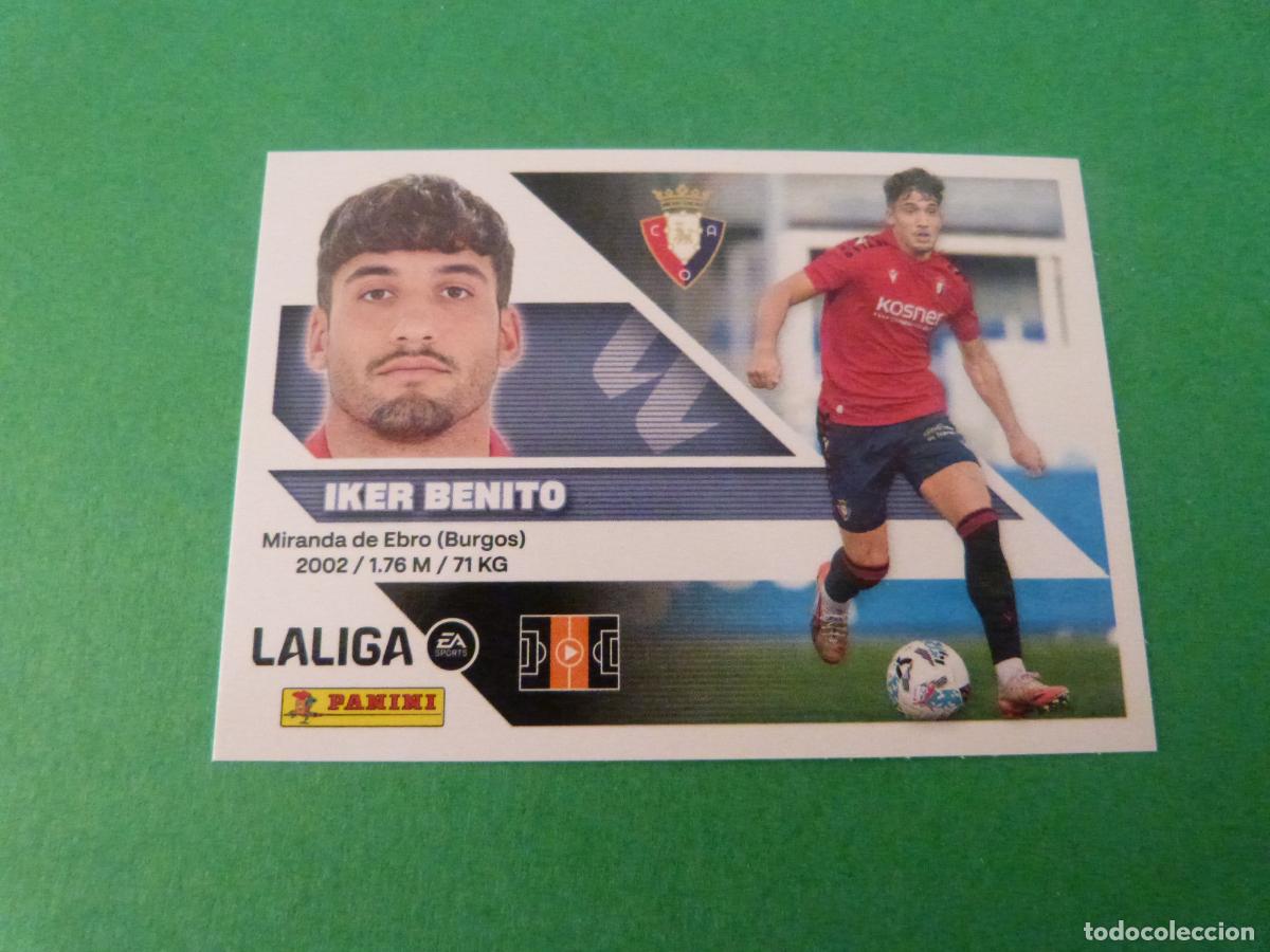 Football Stickers: CROMO FUTBOL IKER BENITO AT. OSASUNA SIN PEGAR N&ordm; 16 LIGA ESTE 2026-2027/26-27 PANINI