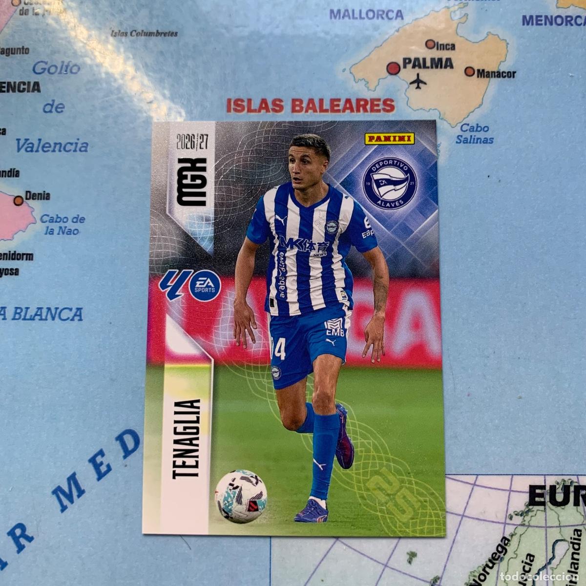 Figurine di Calcio: Tenaglia n&uacute;mero 23 del Alav&eacute;s megacracks 26-27 2026-2027