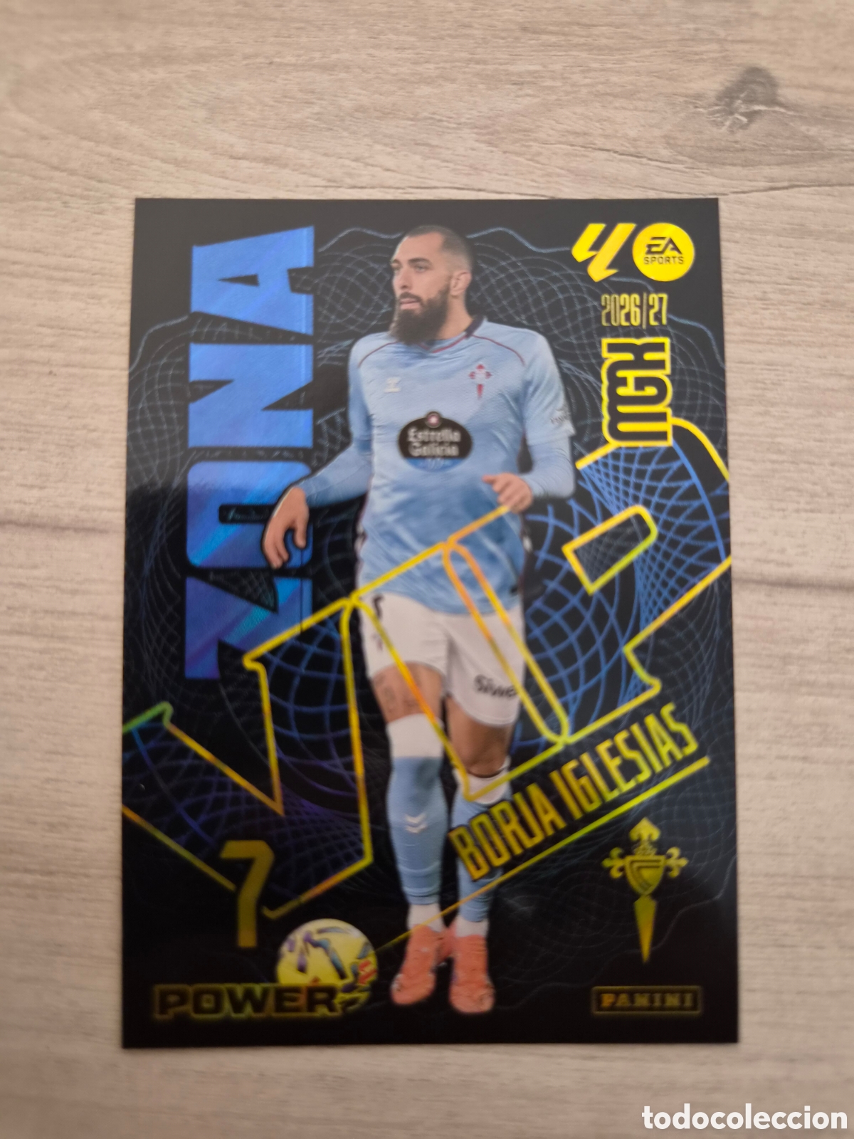 Cromos de f&uacute;tbol: N&deg;P389 Zona Vip Power Borja Iglesias Megacracks 26/27