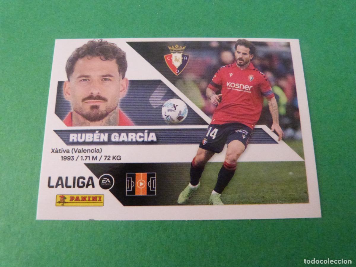 Cromos de f&uacute;tbol: CROMO FUTBOL RUBEN GARCIA AT. OSASUNA SIN PEGAR N&ordm; 14 LIGA ESTE 2026-2027/26-27 PANINI