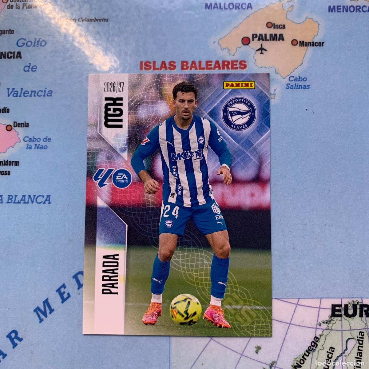 Cromos de f&uacute;tbol: Parada n&uacute;mero 25 del Alav&eacute;s megacracks 26-27 2026-2027