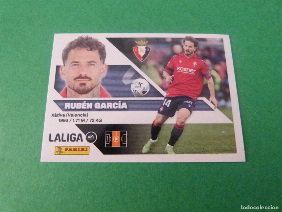 Cromos de f&uacute;tbol: CROMO FUTBOL RUBEN GARCIA AT. OSASUNA SIN PEGAR N&ordm; 14 LIGA ESTE 2026-2027/26-27 PANINI