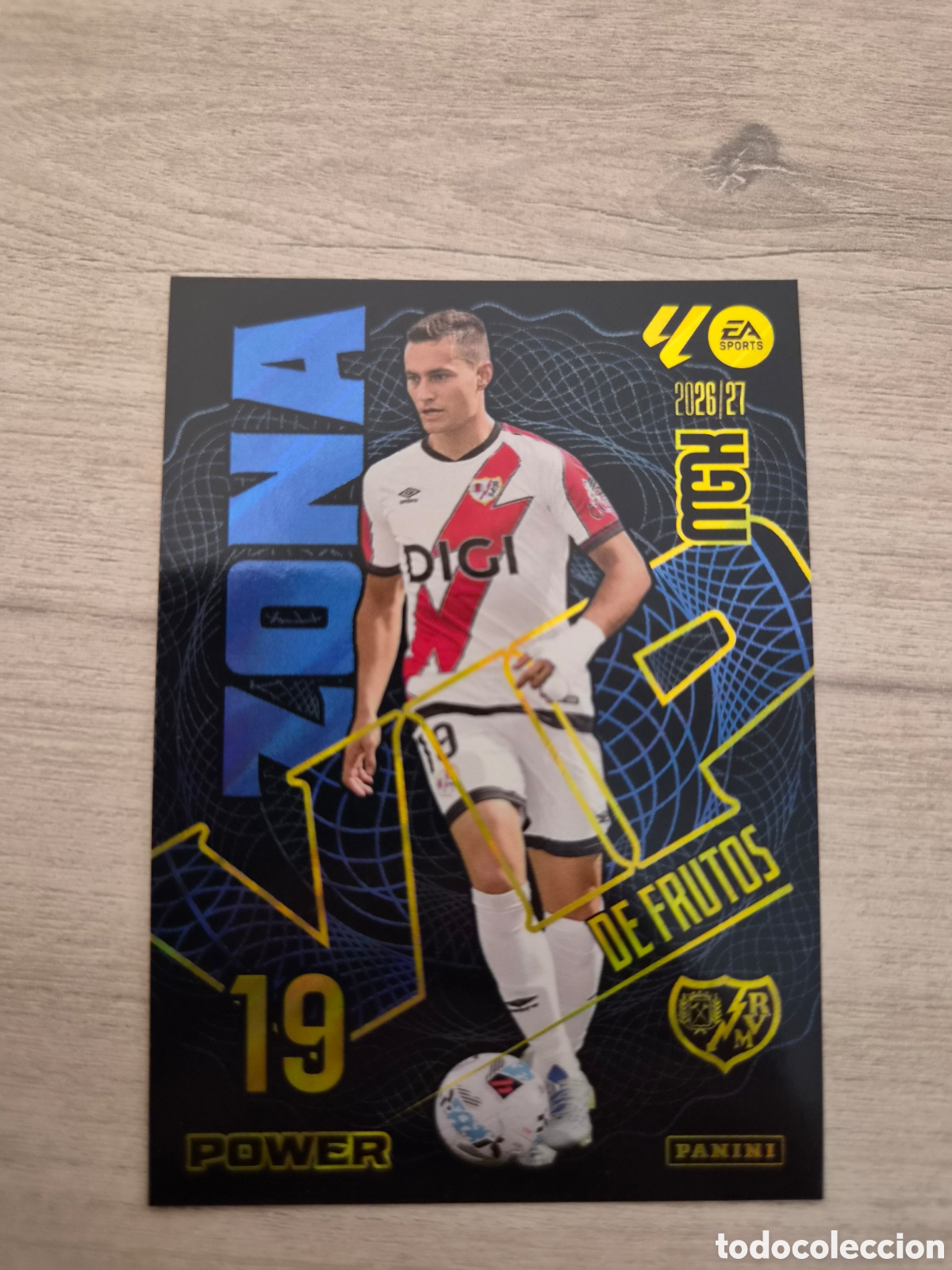 Cromos de f&uacute;tbol: N&deg;P392 Zona Vip Power De Frutos Megacracks 26/27