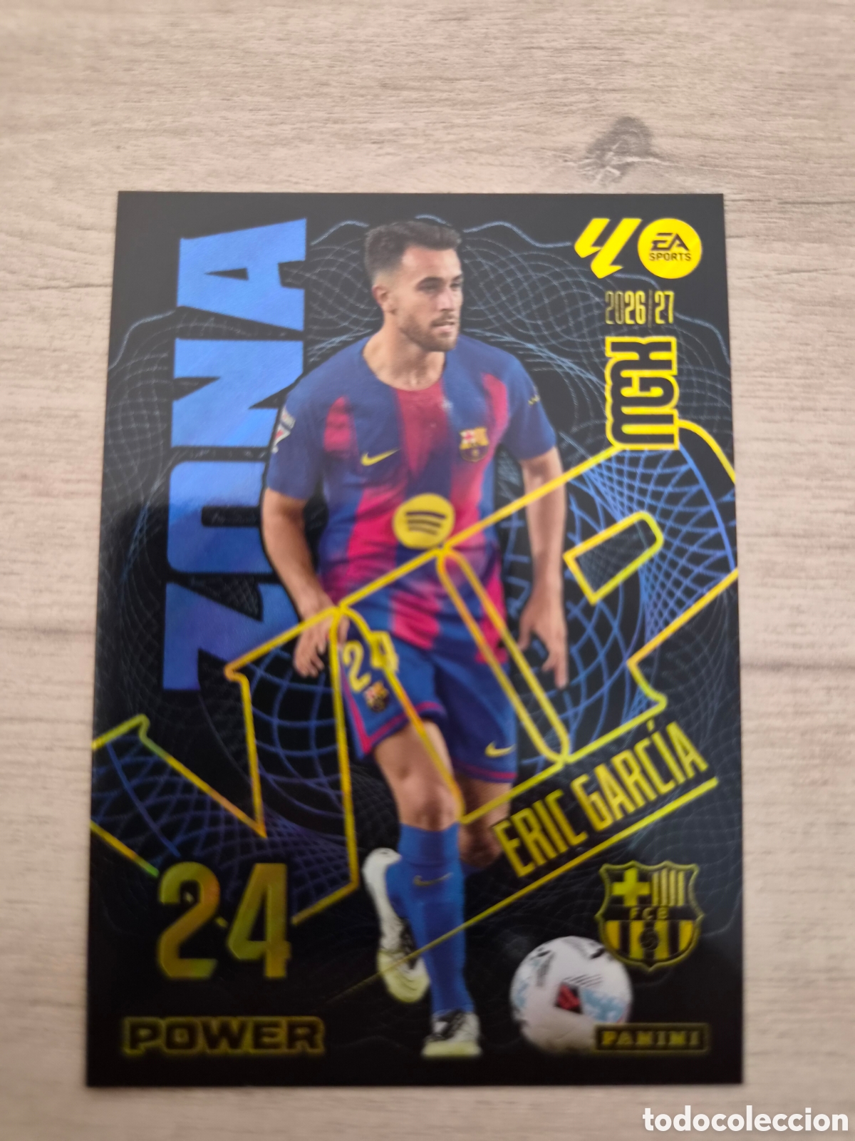 Cromos de f&uacute;tbol: N&deg;P393 Zona Vip Power Eric Garc&iacute;a Megacracks 26/27