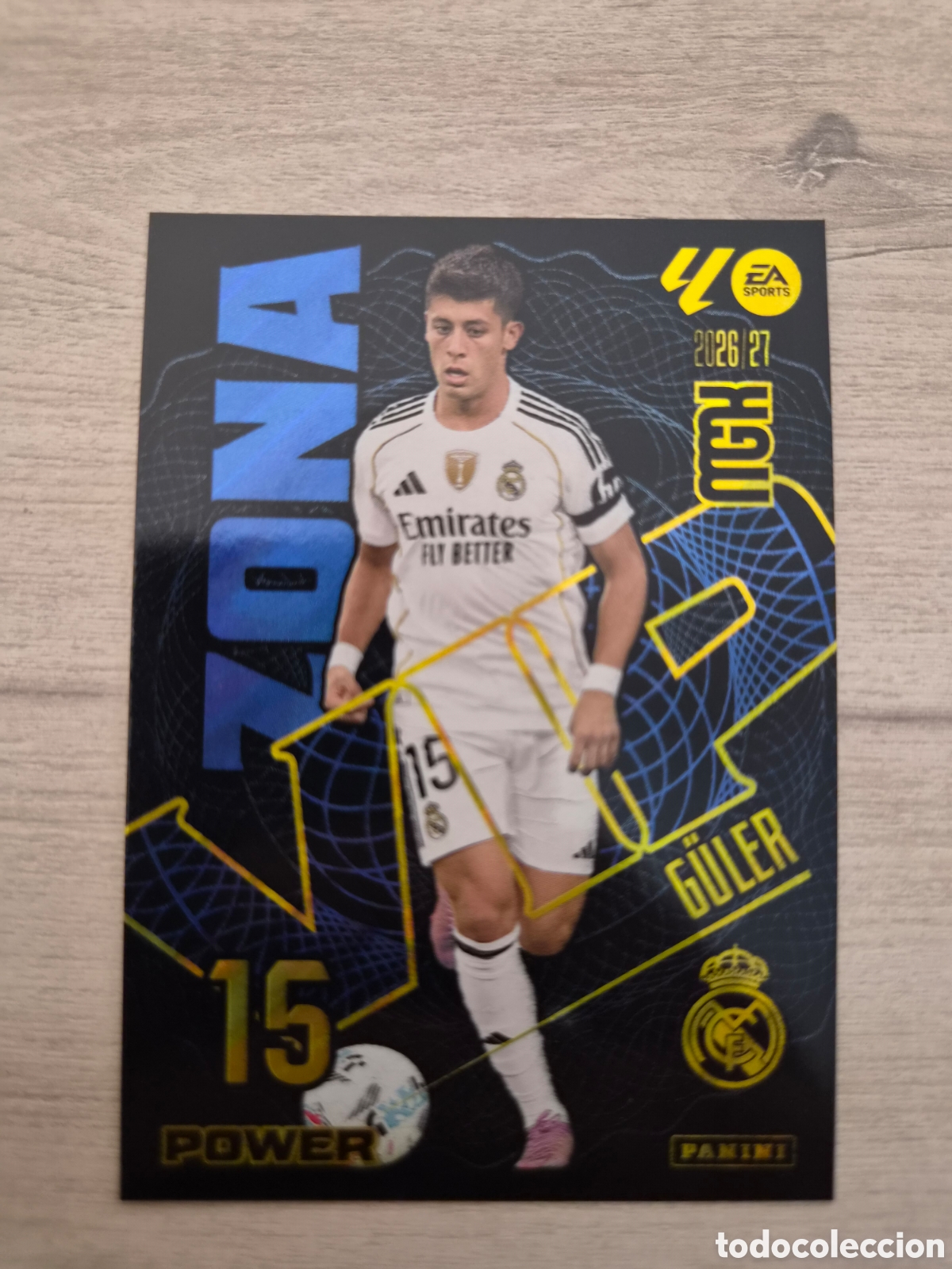 Cromos de f&uacute;tbol: N&deg;P396 Zona Vip Power G&uuml;ler Megacracks 26/27