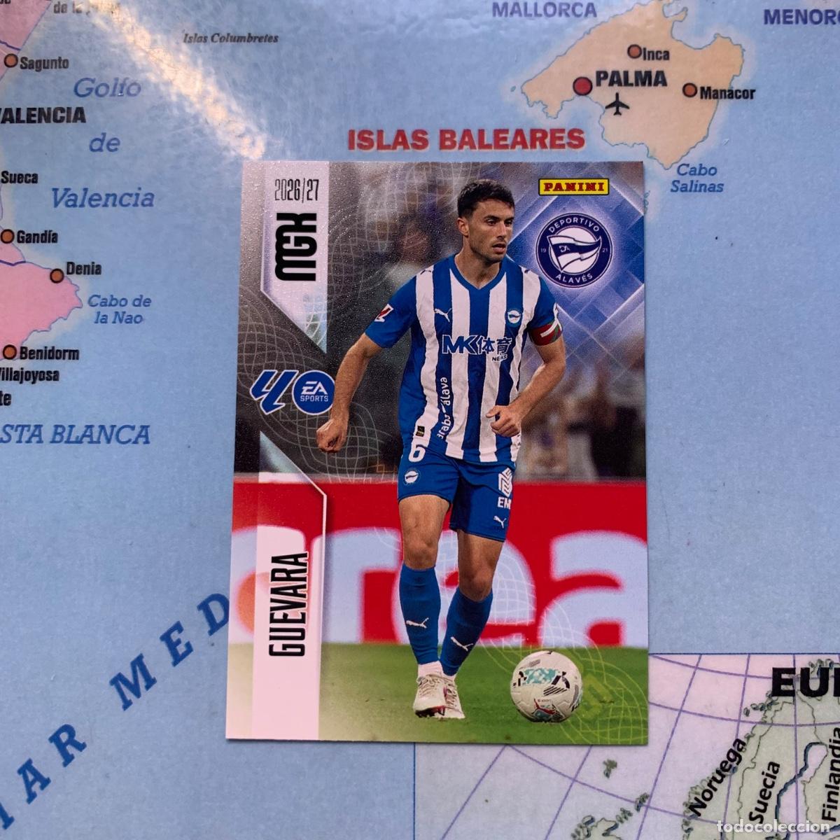 Cromos de f&uacute;tbol: Guevara n&uacute;mero 29 del Alav&eacute;s megacracks 26-27 2026-2027