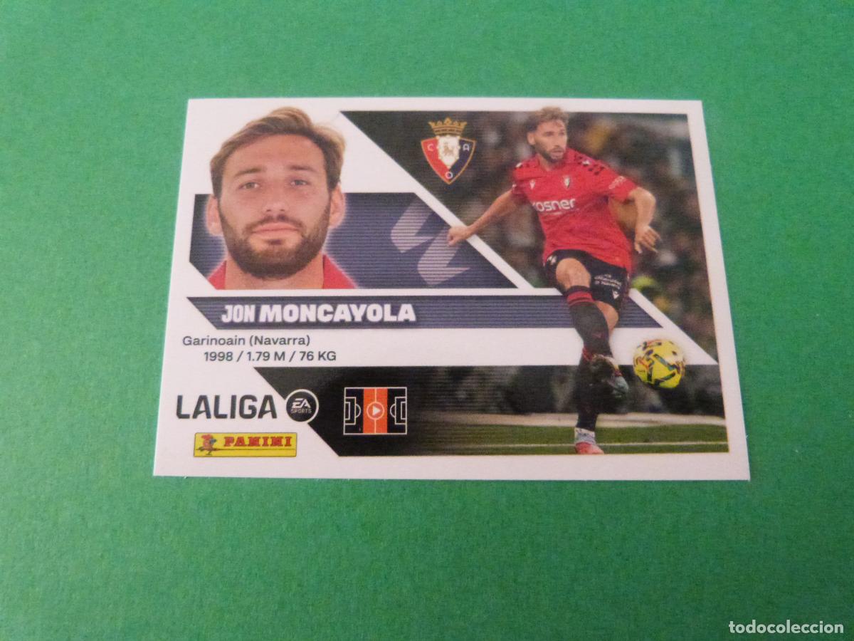 Cromos de f&uacute;tbol: CROMO FUTBOL JON MONCAYOLA AT. OSASUNA SIN PEGAR N&ordm; 12 LIGA ESTE 2026-2027/26-27 PANINI